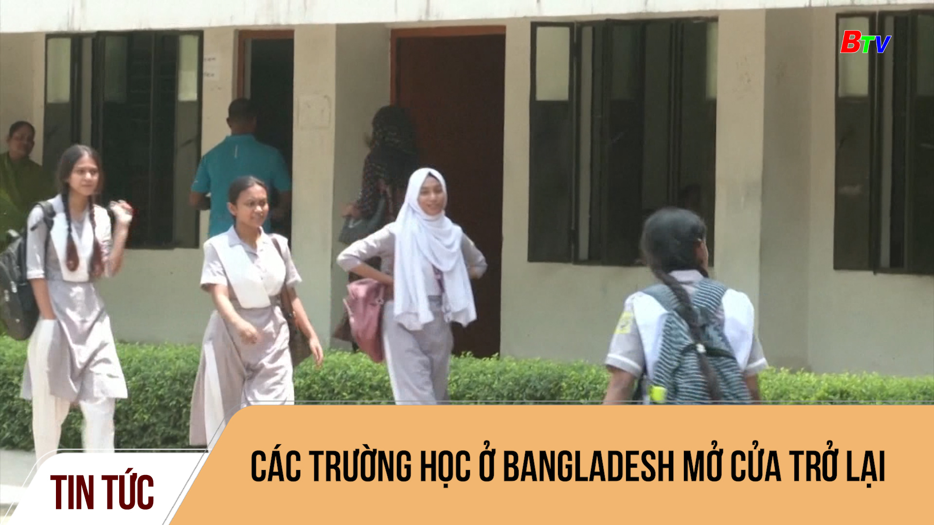 Các trường học ở Bangladesh mở cửa trở lại